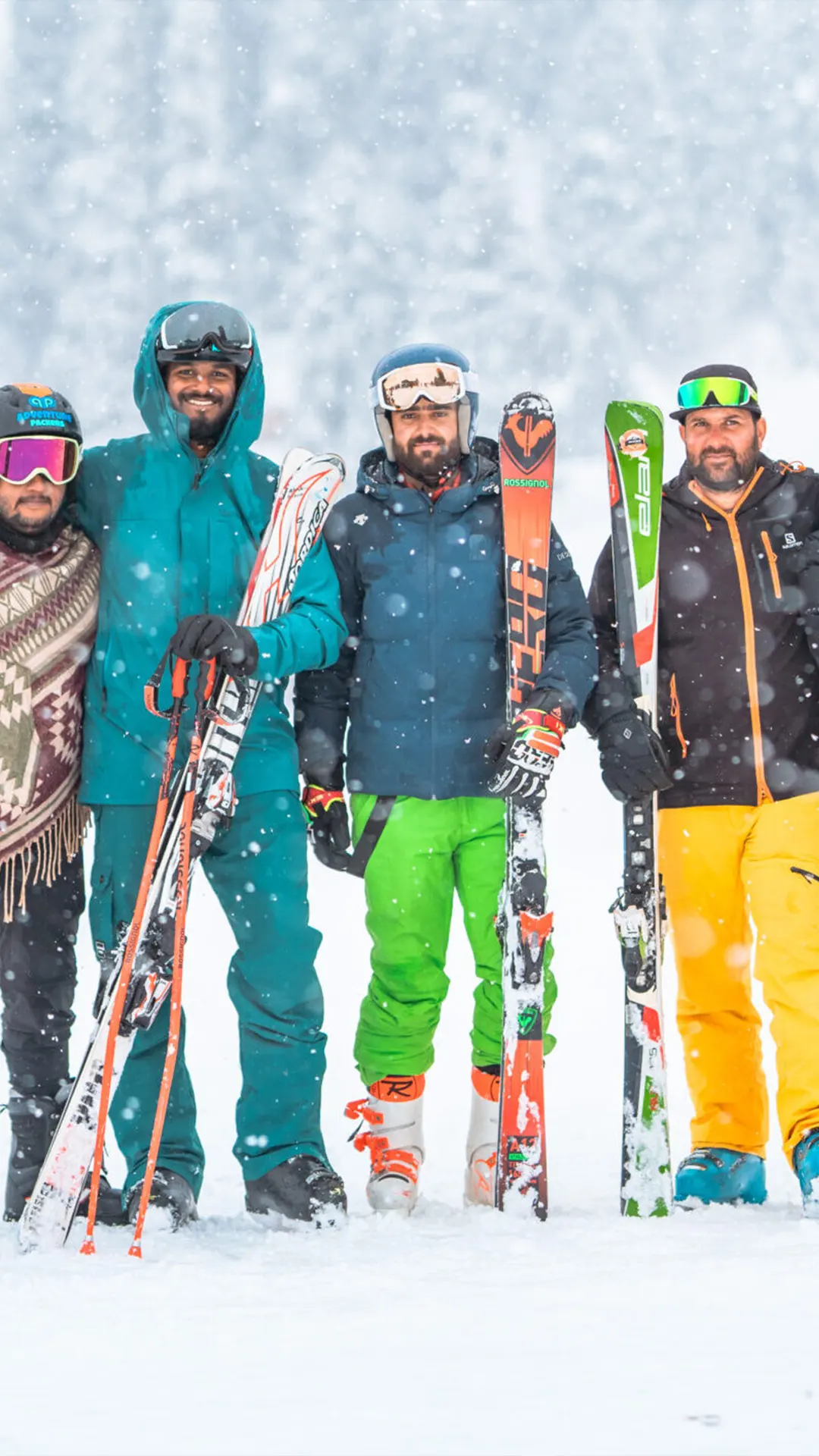 Ski training Gulmarg